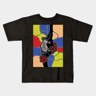 Aboriginal Art- Platypus Dreaming Kids T-Shirt